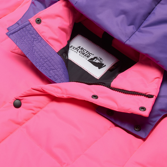 Женский пуховик Arctic Explorer Gaz Pink
