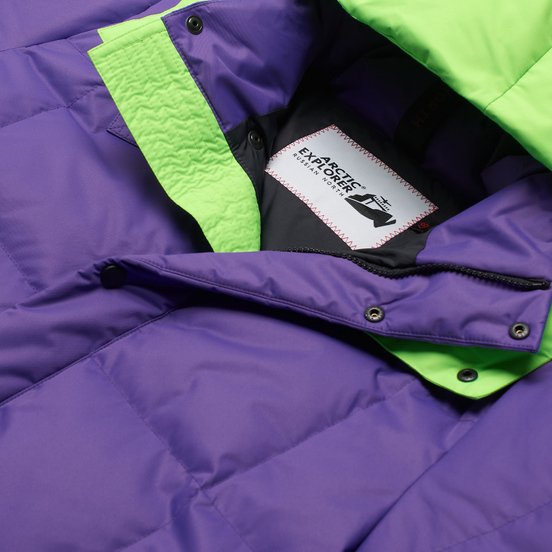 Мужской пуховик Arctic Explorer Gaz Purple