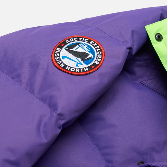 Мужской пуховик Arctic Explorer Gaz Purple