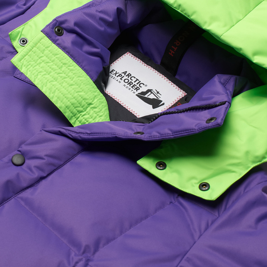 Женский пуховик Arctic Explorer Gaz Purple