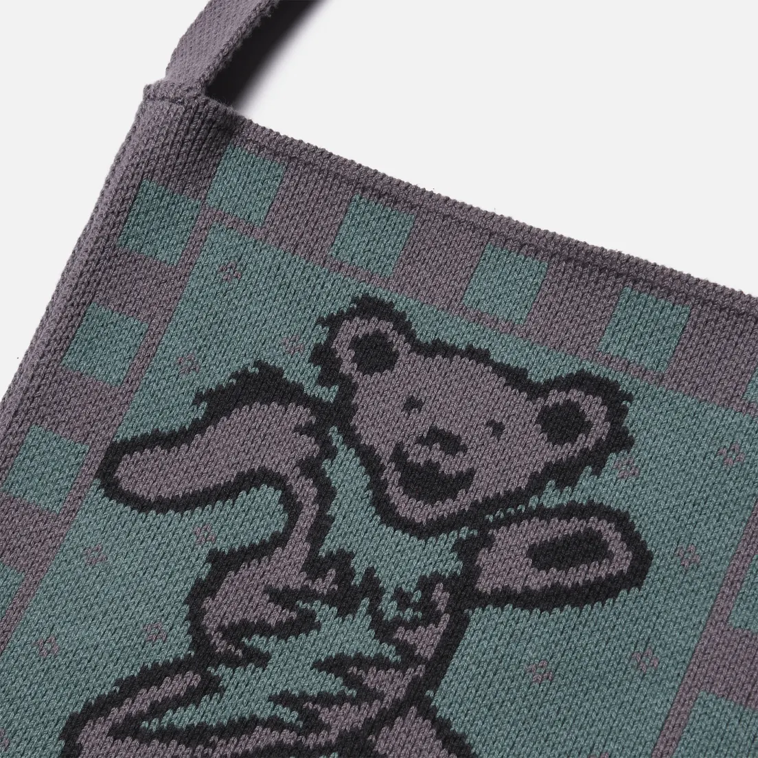 thisisneverthat Сумка x Grateful Dead Lightning Bear Knit Mini