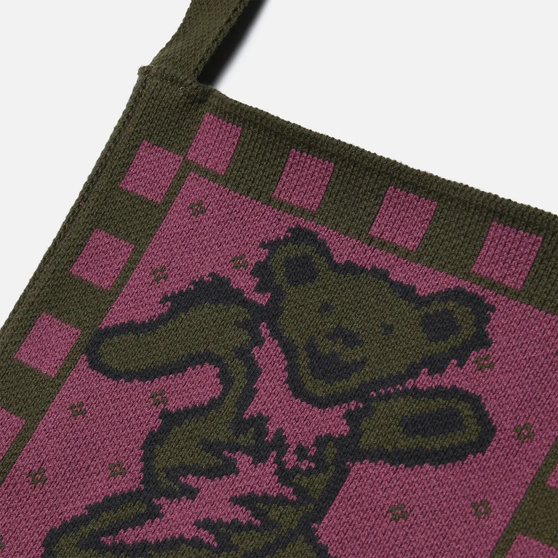 thisisneverthat Сумка x Grateful Dead Lightning Bear Knit Mini