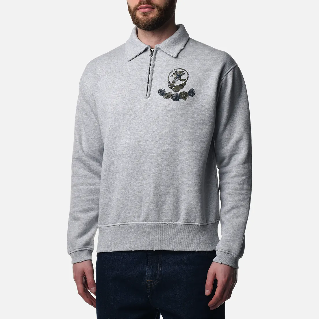 thisisneverthat Мужская толстовка x Grateful Dead SYF Half Zip Polo