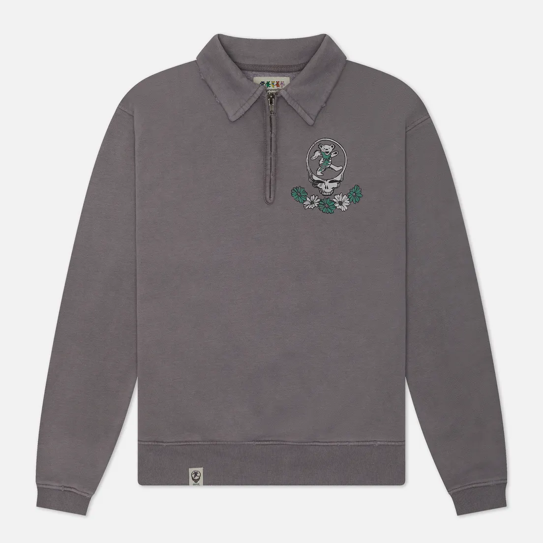 thisisneverthat Мужская толстовка x Grateful Dead SYF Half Zip Polo