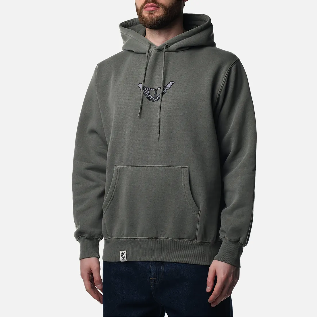 thisisneverthat Мужская толстовка x Grateful Dead Heart Skeleton Hands Hoodie