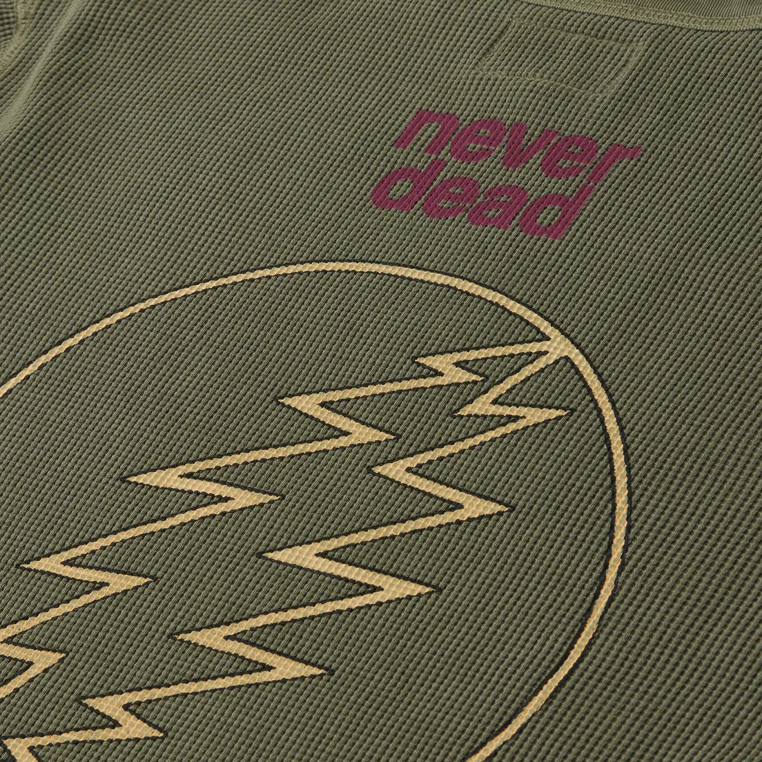 thisisneverthat Мужской лонгслив x Grateful Dead SYF Waffle Top