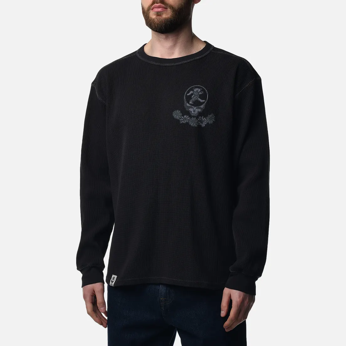 thisisneverthat Мужской лонгслив x Grateful Dead SYF Waffle Top