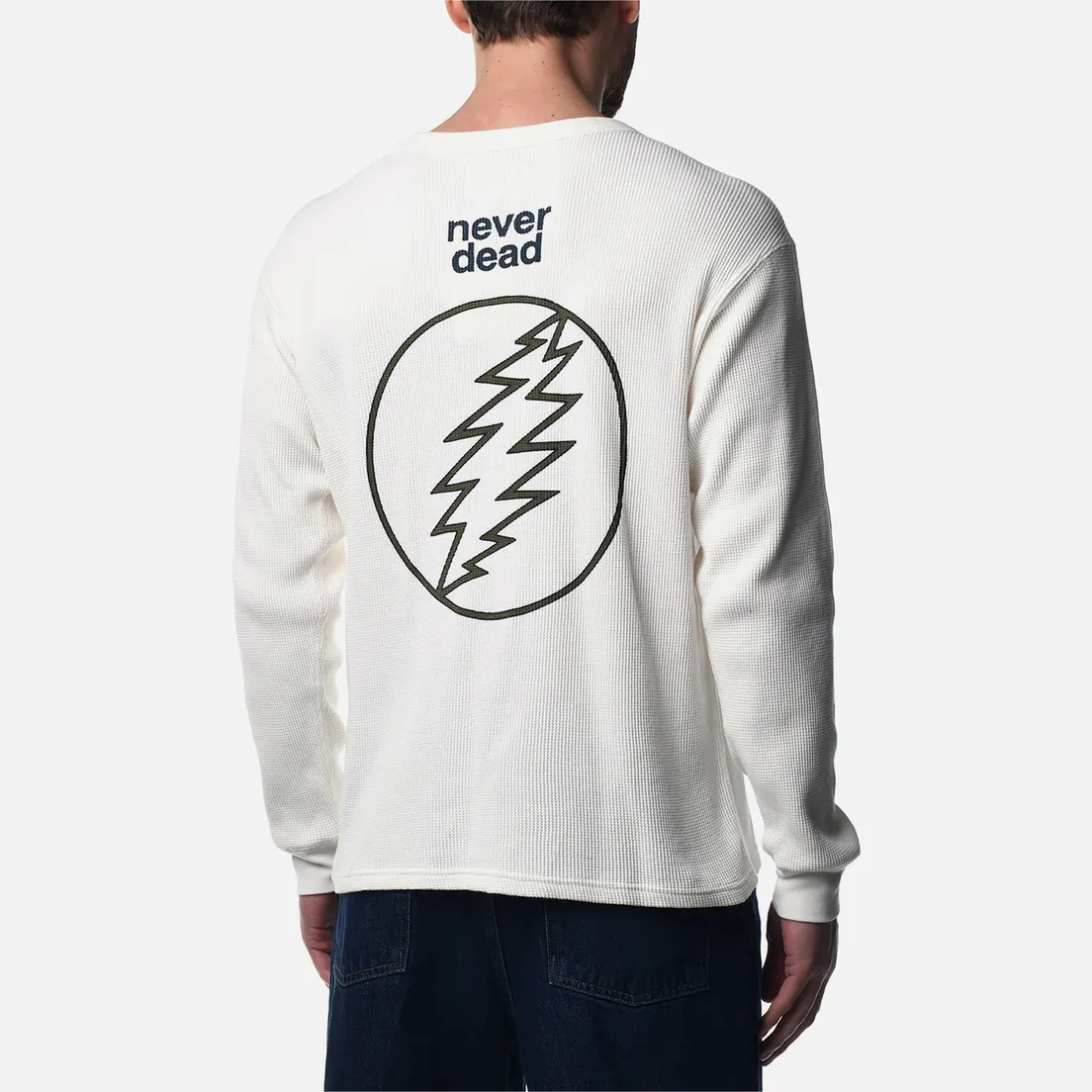 thisisneverthat Мужской лонгслив x Grateful Dead SYF Waffle Top