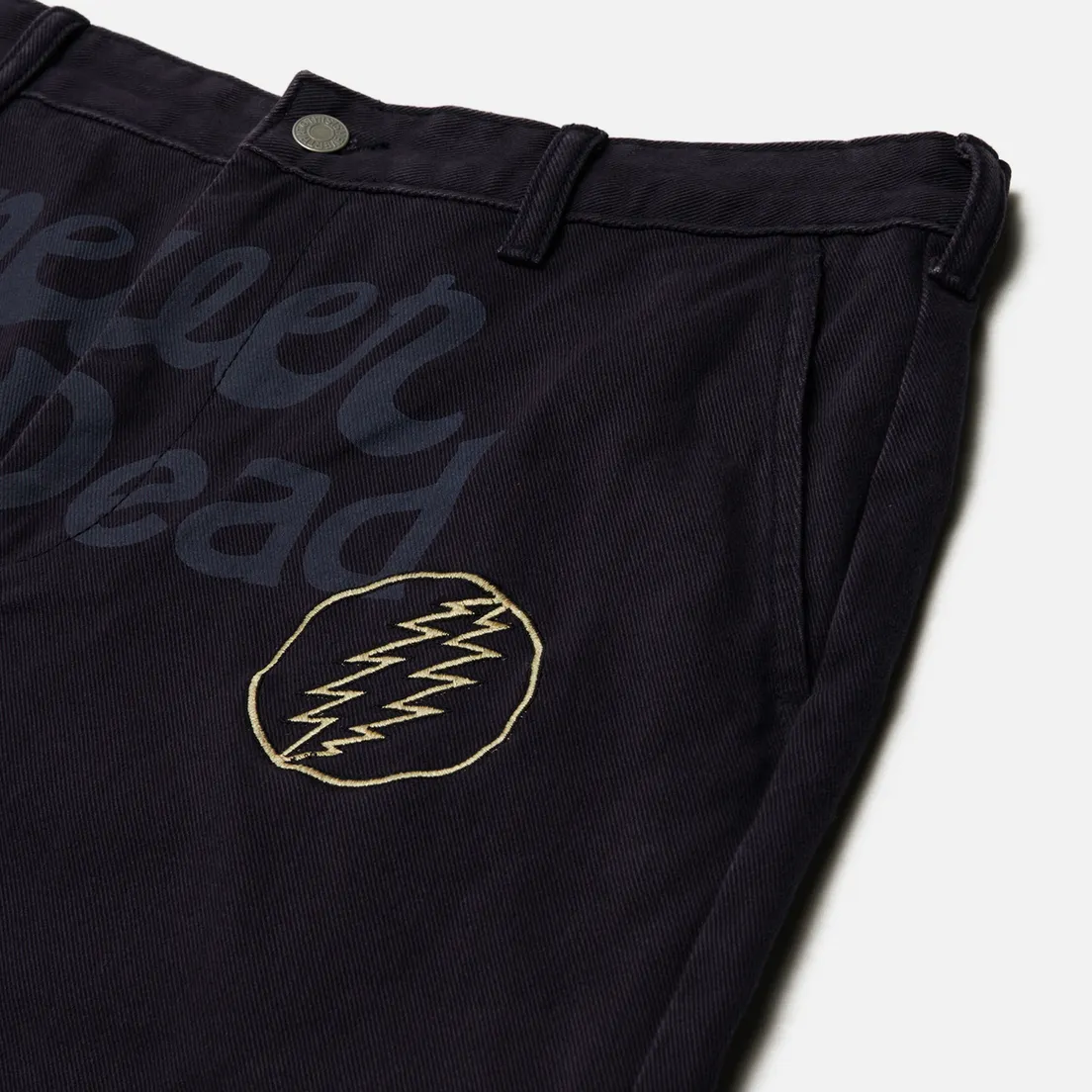 thisisneverthat Мужские брюки x Grateful Dead Never Dead Work
