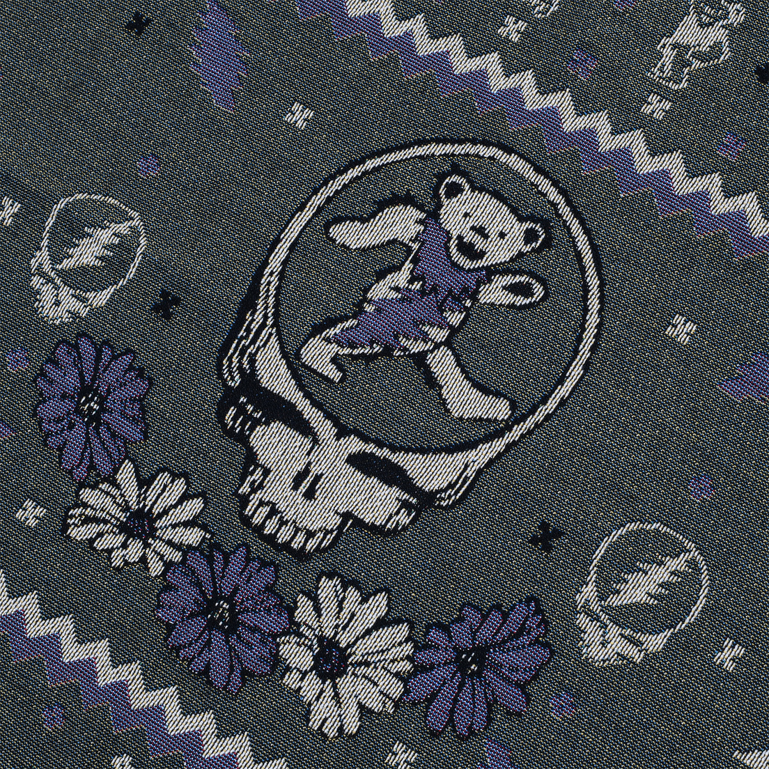 thisisneverthat Одеяло x Grateful Dead Iconography Tapestry