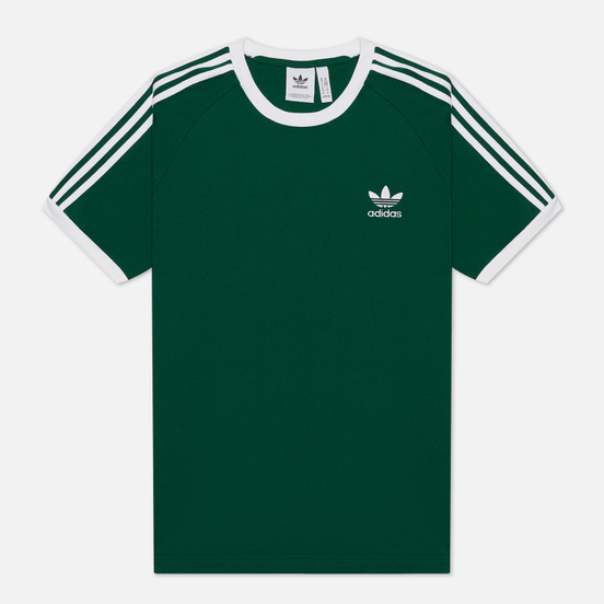 Мужская футболка adidas Originals 3-Stripes Dark Green