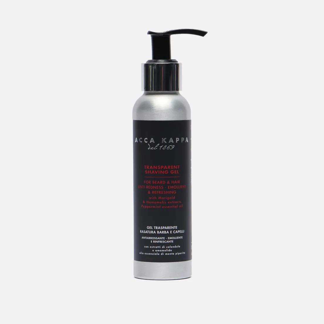 Acca Kappa Гель для бритья Shaving Transparent