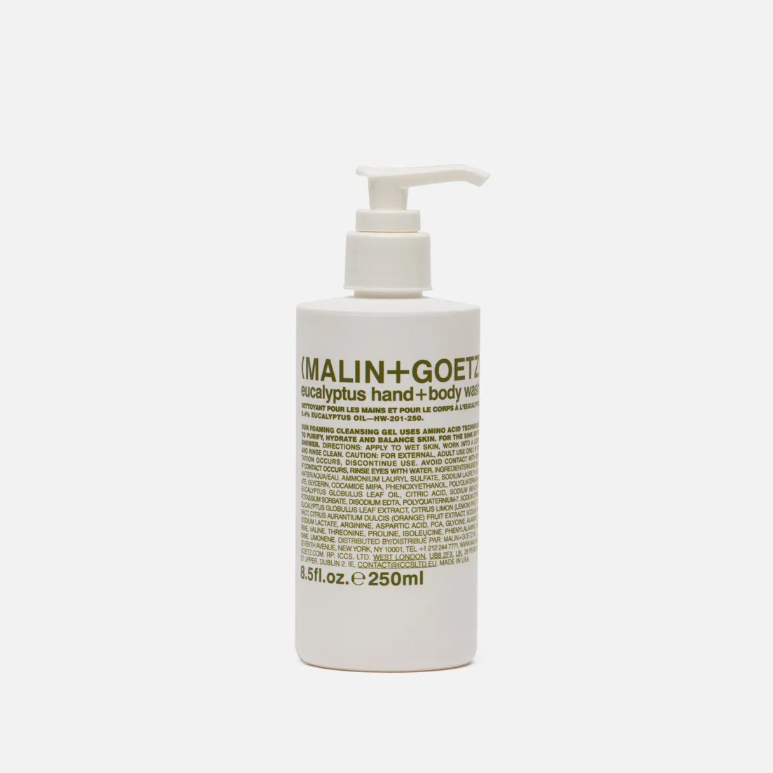 Malin+Goetz Гель-мыло Hand And Body Eucalyptus Medium