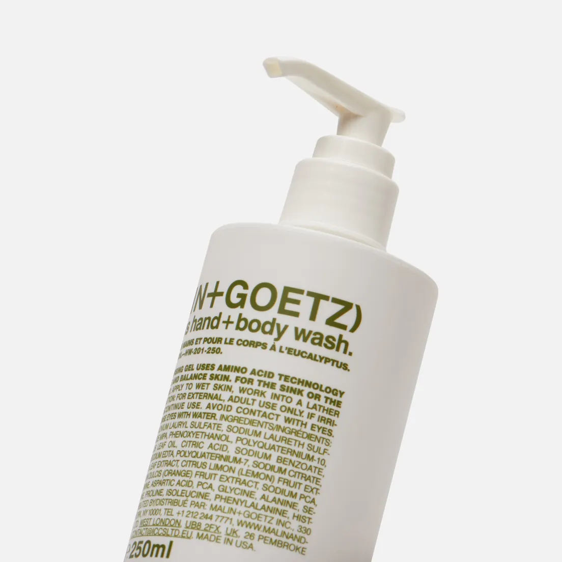 Malin+Goetz Гель-мыло Hand And Body Eucalyptus Medium