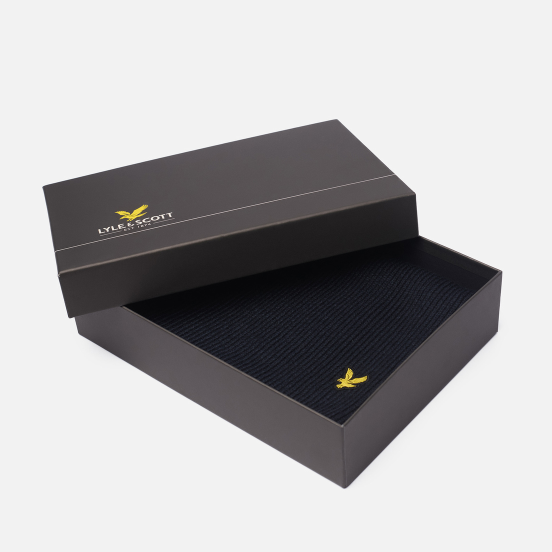 Lyle & Scott Подарочный набор Lambswool Ribbed Scarf & Beanie