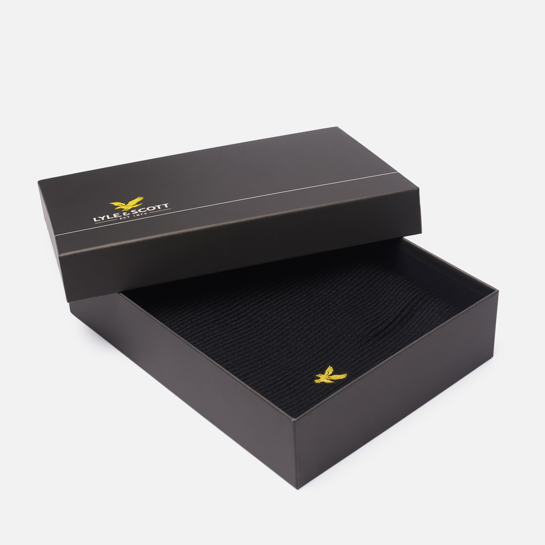 Lyle & Scott Подарочный набор Lambswool Ribbed Scarf & Beanie