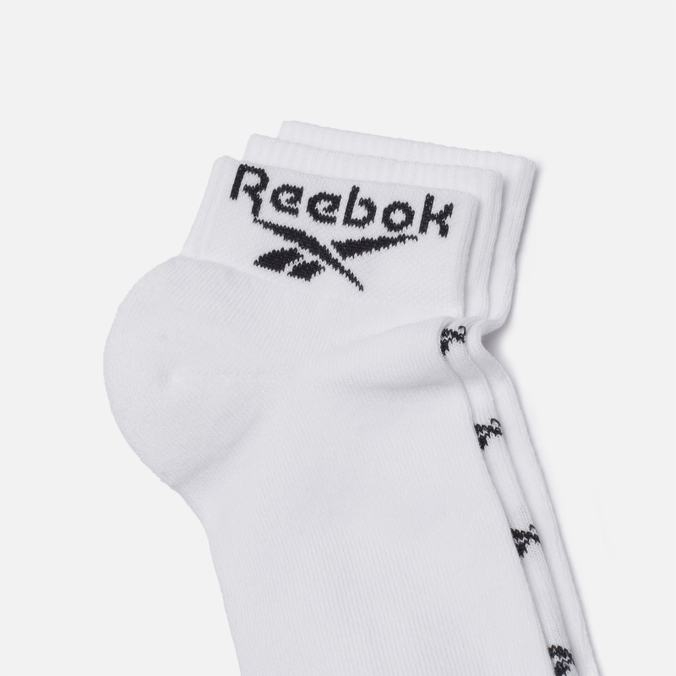 Комплект носков Reebok, цвет белый, размер 43-45 GG6674 3-Pack Classic Ankle - фото 2