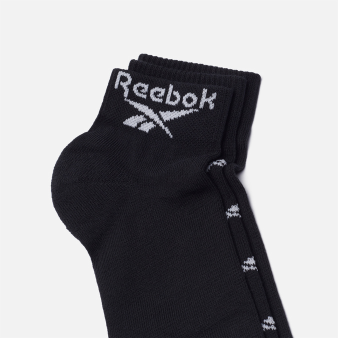 Комплект носков Reebok, цвет чёрный, размер 43-45 GG6675 3-Pack Classic Ankle - фото 2