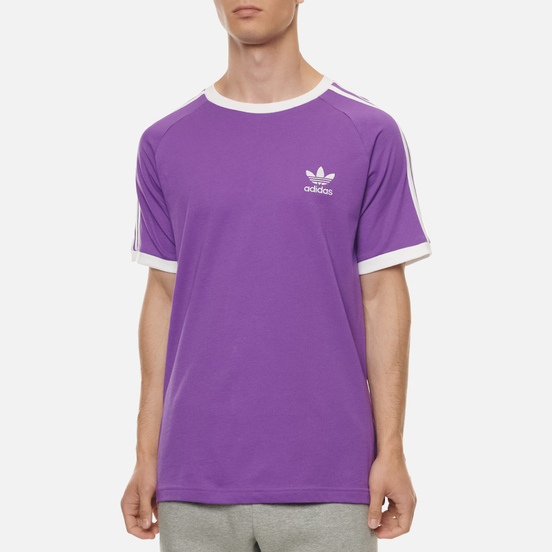 Мужская футболка adidas Originals 3-Stripes Active Purple