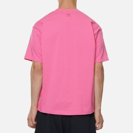 Мужская футболка adidas Originals x Pharrell Williams Basics Semi Solar Pink