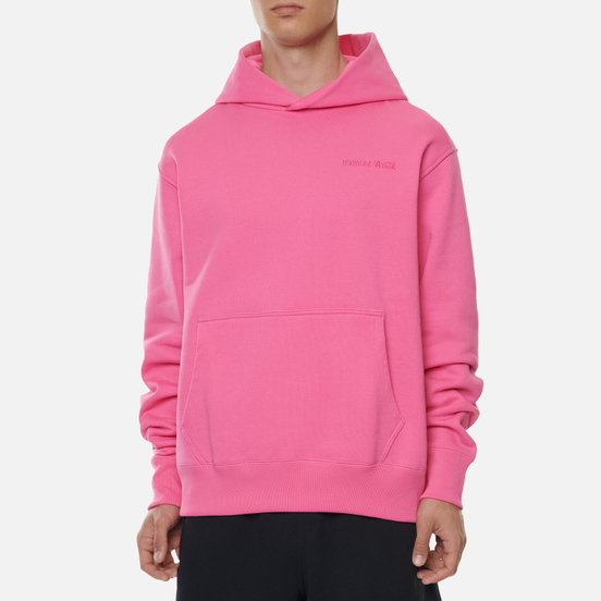 Мужская толстовка adidas Originals x Pharrell Williams Basics Hoodie Semi Solar Pink