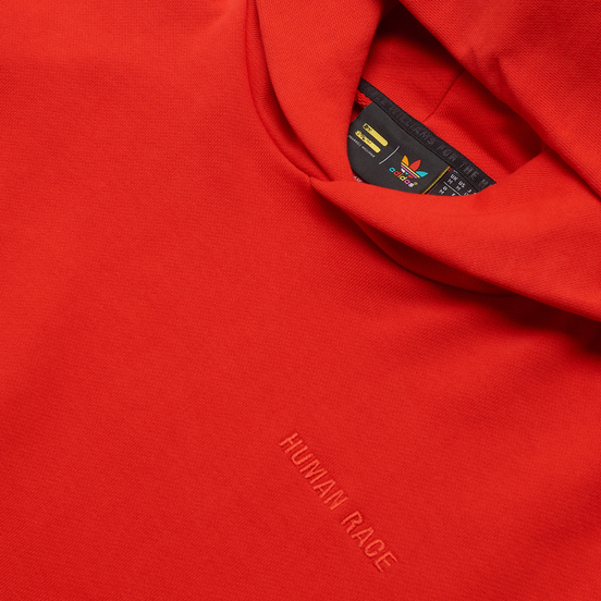 Мужская толстовка adidas Originals x Pharrell Williams Basics Hoodie Active Red