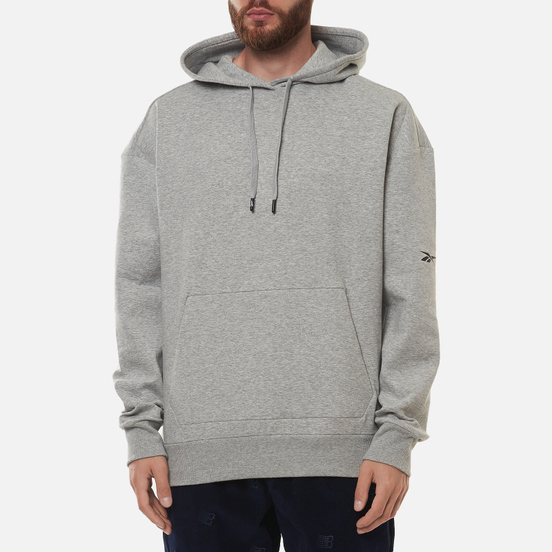 Мужская толстовка Reebok Dream Blend Cotton Hoodie Medium Grey Heather