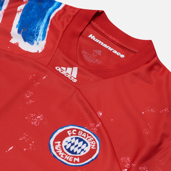 Мужская футболка adidas Performance x Human Race FC Bayern Jersey True Red/White