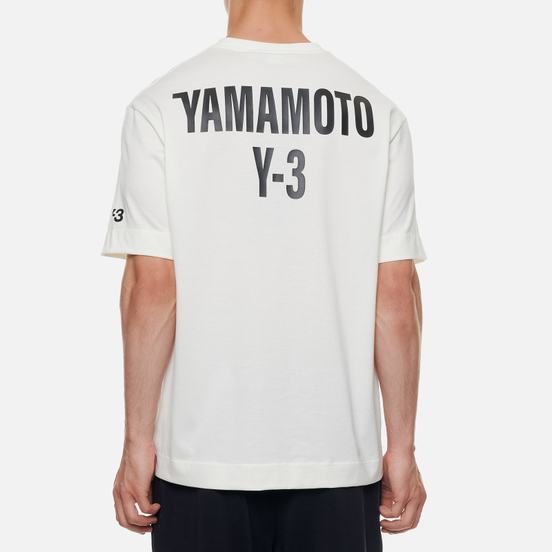Мужская футболка Y-3 Chapter 2 GFX Off White/Black