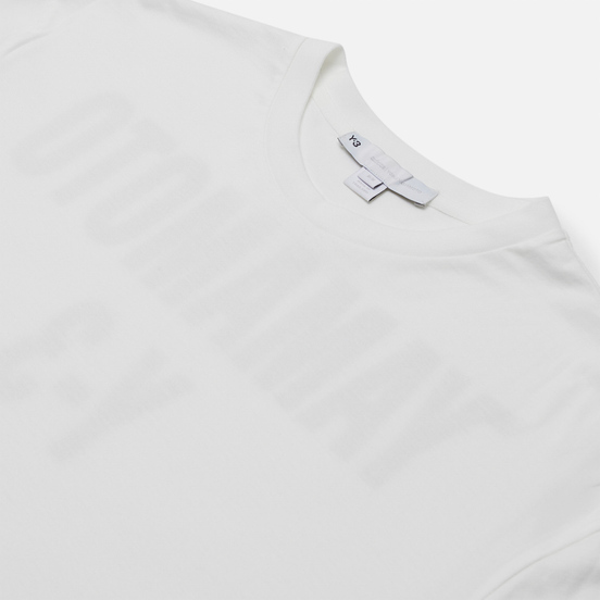 Мужской лонгслив Y-3 Chapter 2 GFX Off White/Black