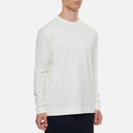 Мужской лонгслив Y-3 Chapter 2 GFX Off White/Black
