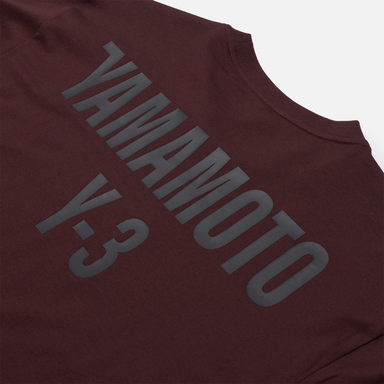 Мужской лонгслив Y-3 Chapter 2 GFX Night Red/Black