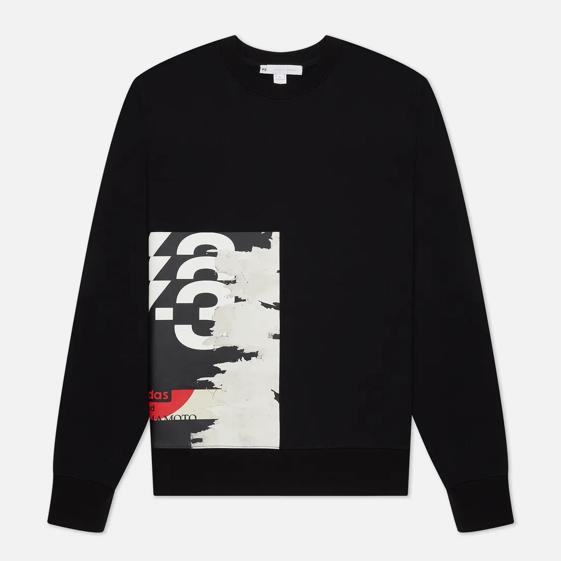 Y-3 Мужская толстовка Chapter 1 GFX Crew Neck