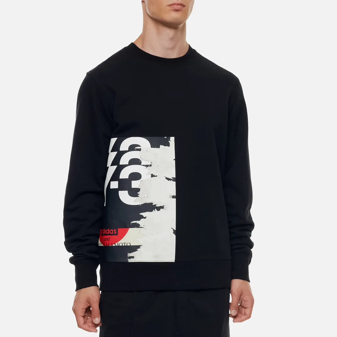 Y-3 Мужская толстовка Chapter 1 GFX Crew Neck