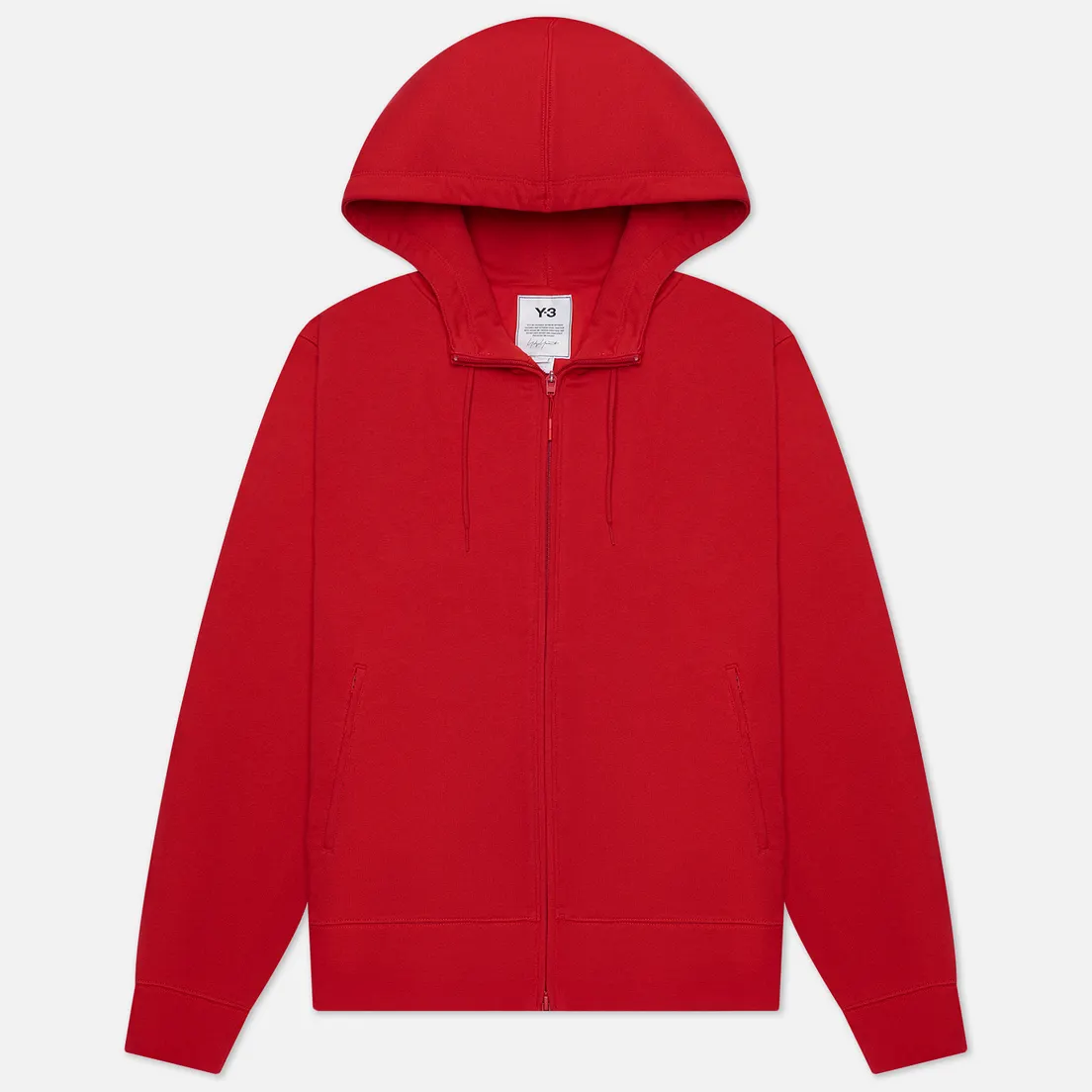 Y-3 Мужская толстовка Classic Back Logo Full Zip-Hoodie