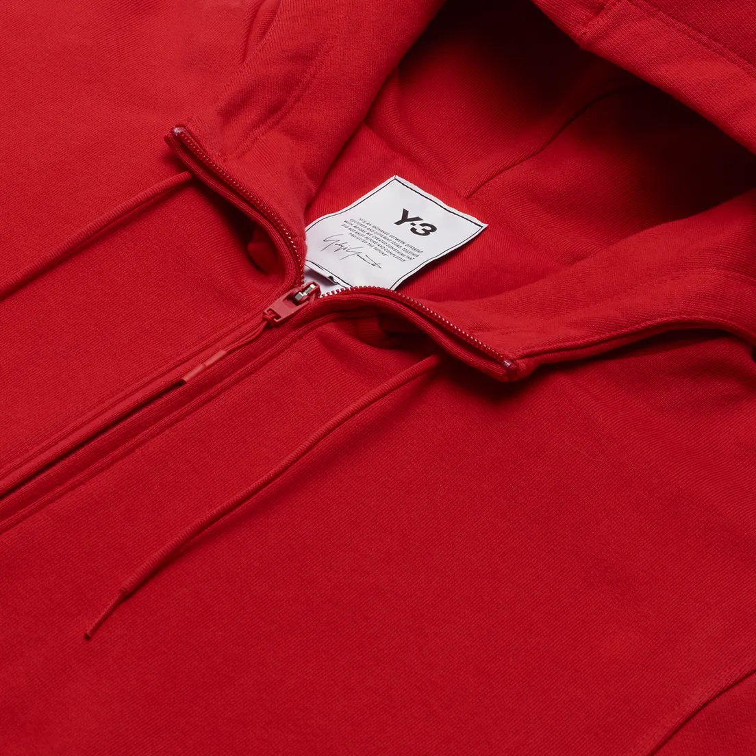 Y-3 Мужская толстовка Classic Back Logo Full Zip-Hoodie