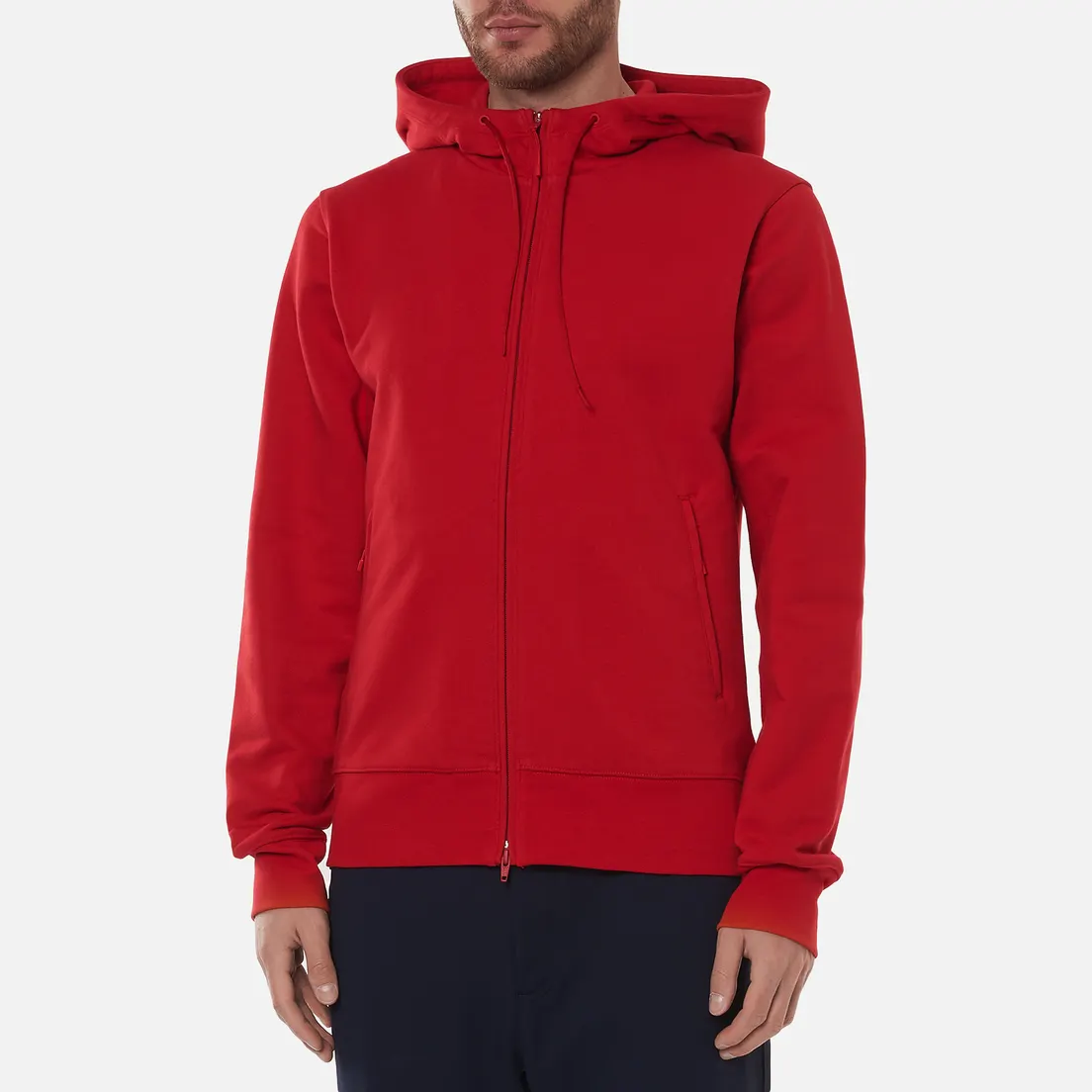 Y-3 Мужская толстовка Classic Back Logo Full Zip-Hoodie