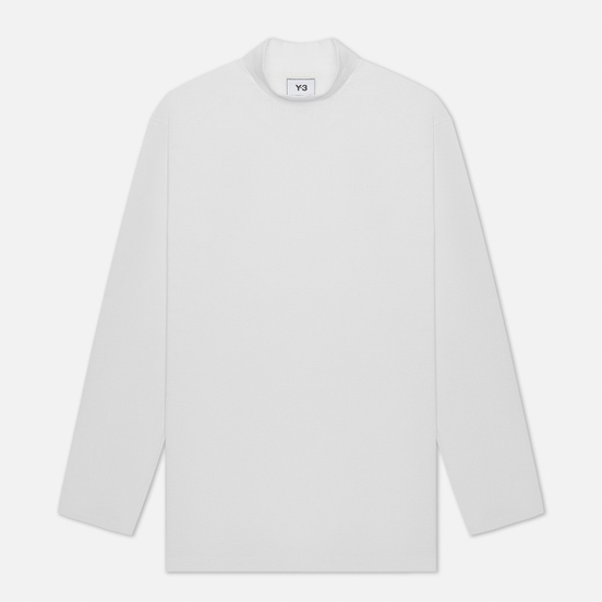 Мужской лонгслив Y-3 Classic Mock Neck Core White