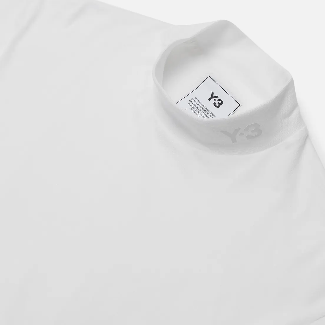 Y-3 Мужской лонгслив Classic Mock Neck