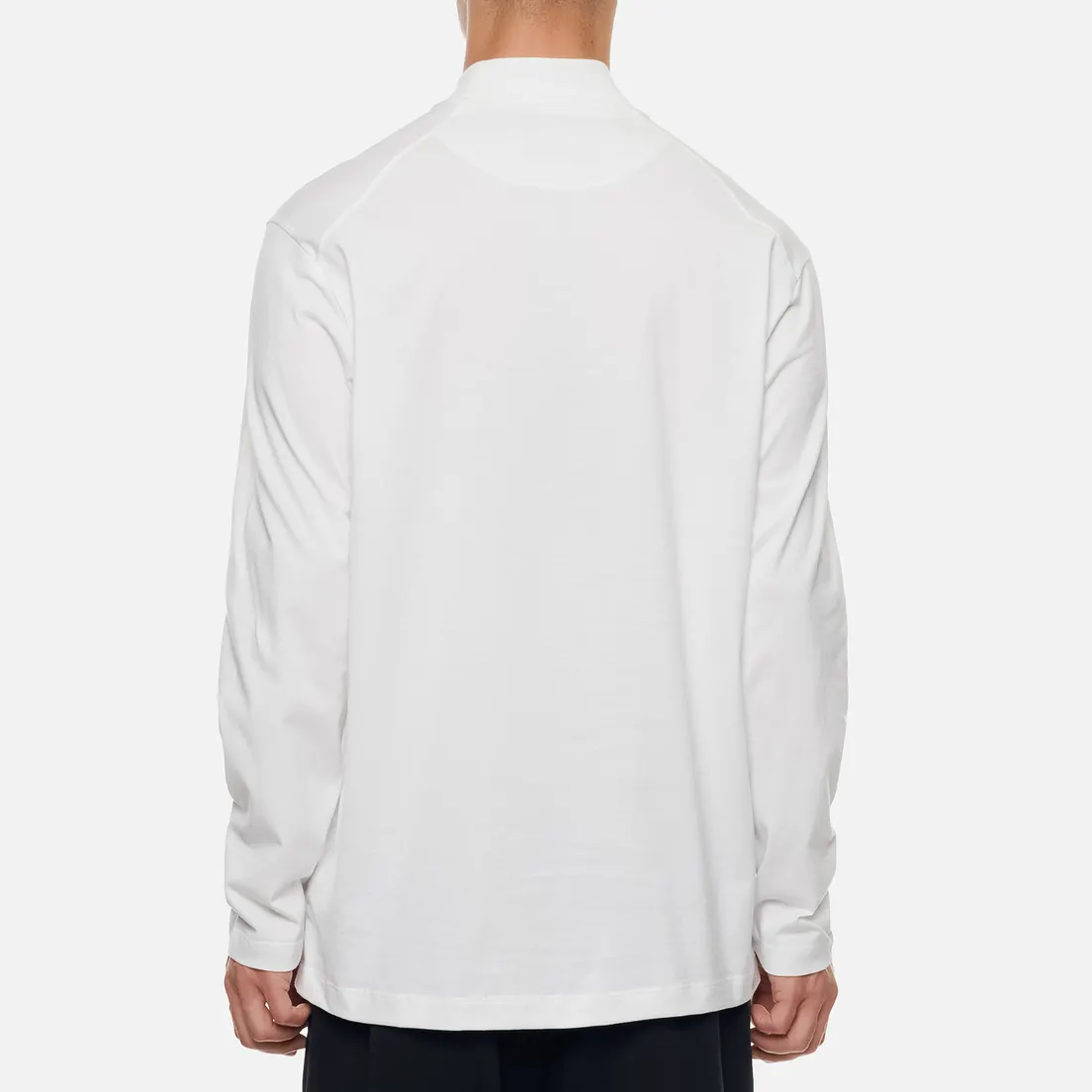 Y-3 Мужской лонгслив Classic Mock Neck