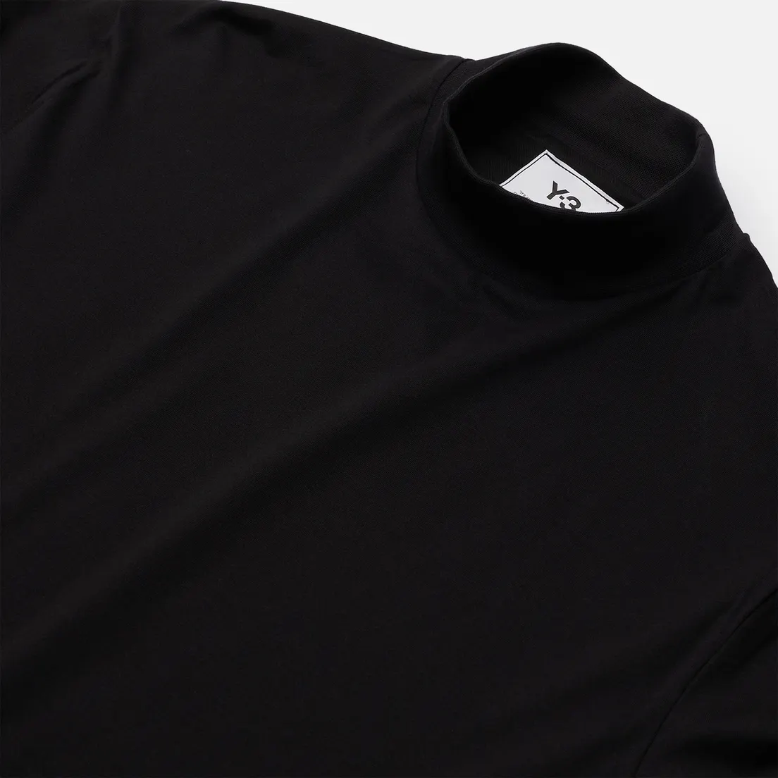 Y-3 Мужской лонгслив Classic Mock Neck