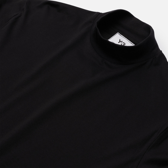 Мужской лонгслив Y-3 Classic Mock Neck Black