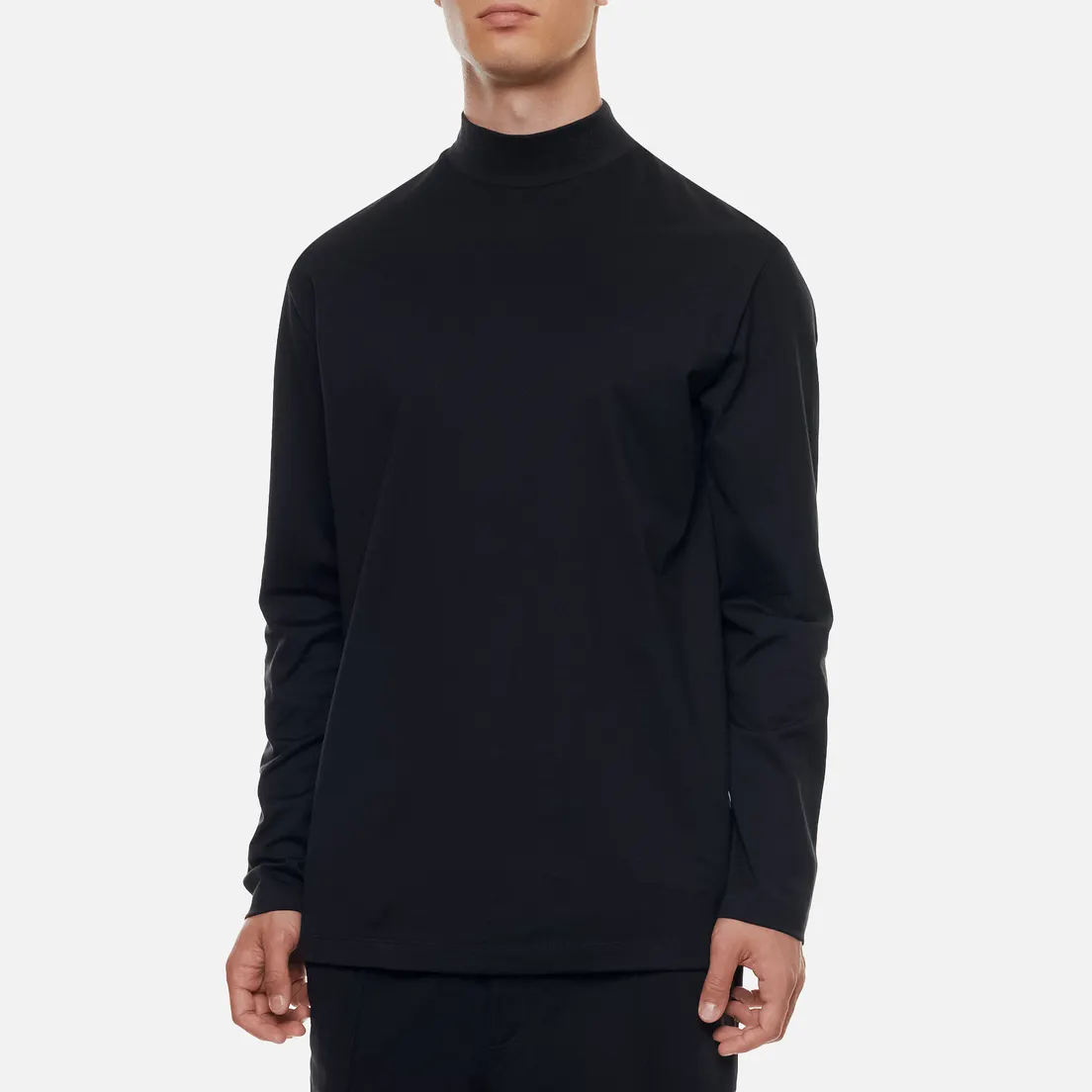 Y-3 Мужской лонгслив Classic Mock Neck