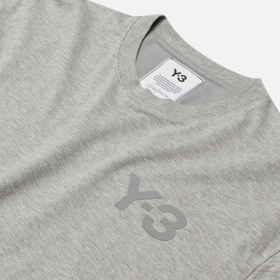 Мужская футболка Y-3 Classic Chest Logo Y-3 Medium Grey Heather