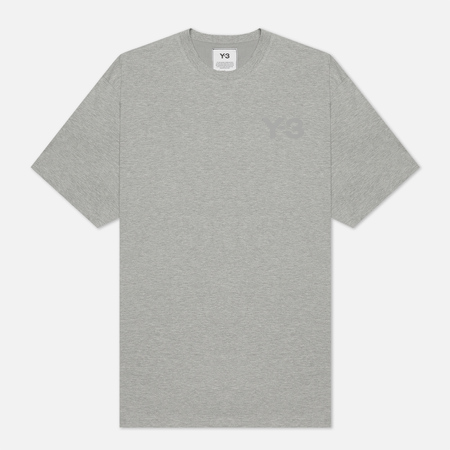 Мужская футболка Y-3 Classic Chest Logo Y-3, цвет серый, размер S