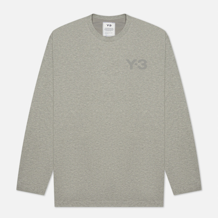 Мужской лонгслив Y-3 Classic Chest Logo Y-3, цвет серый, размер XL