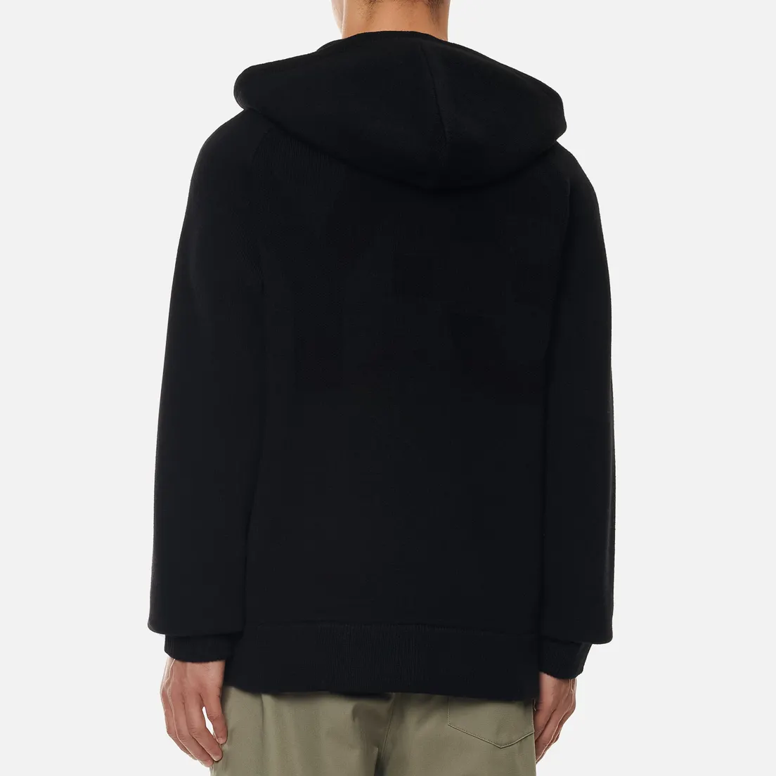 Y-3 Мужской свитер Classic Winter Knit Hooded Full-Zip