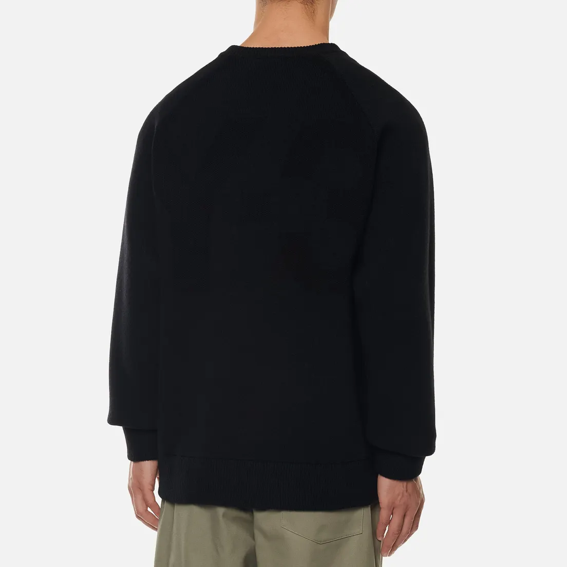 Y-3 Мужской свитер Classic Winter Knit Crew Neck