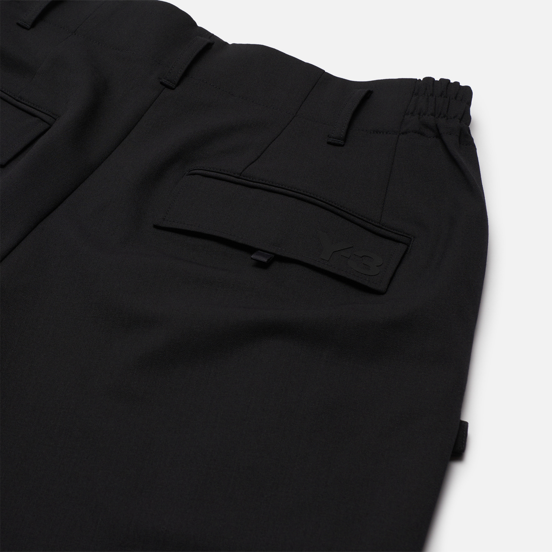 Y-3 Мужские брюки Classic Refined Wool Stretch Cuffed