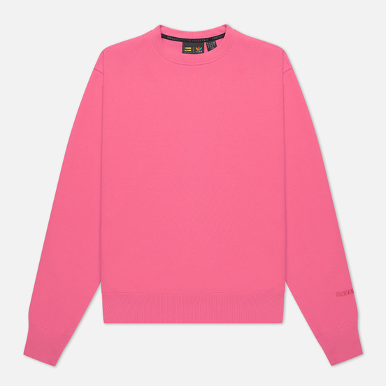 Мужская толстовка adidas Originals x Pharrell Williams Basics Crew Semi Solar Pink